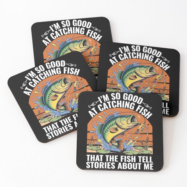 Item preview, I'm So Good at Catching Fish That Fish Tell Stories About Me – Funny Fishing Shirt for Anglers designed and sold by Teetreasure2.