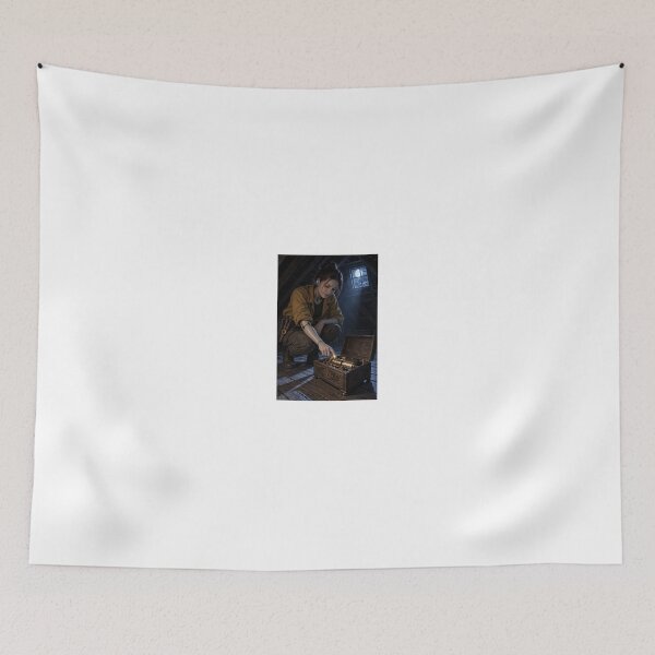 Item preview, Woman with Glowing Chest in Haunted House designed and sold by CathryneDelamort.