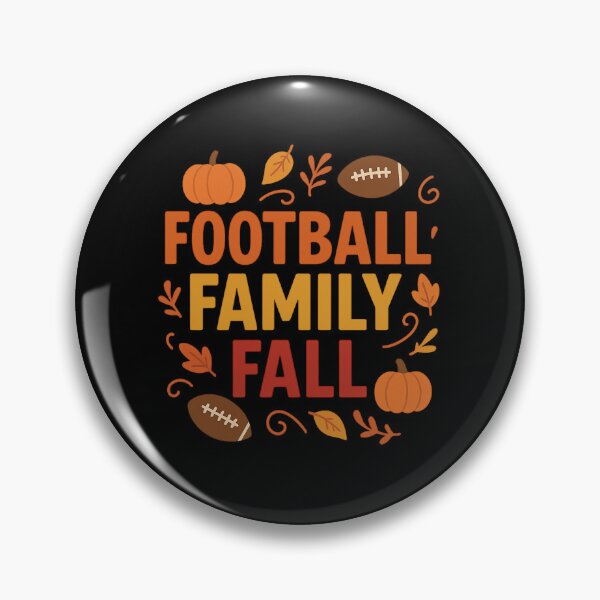 Item preview, Football Family Fall – Pumpkins, Footballs & Autumn Leaves designed and sold by FestivityFinds.
