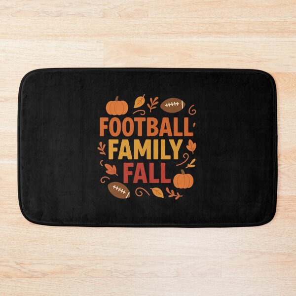 Item preview, Football Family Fall – Pumpkins, Footballs & Autumn Leaves designed and sold by FestivityFinds.