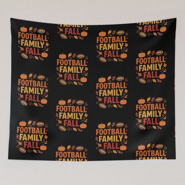 Item preview, Football Family Fall – Pumpkins, Footballs & Autumn Leaves designed and sold by FestivityFinds.