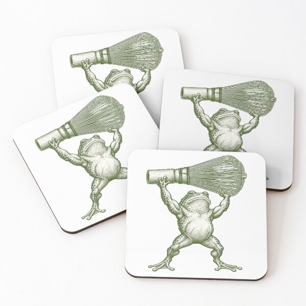 Item preview, Funny Frog Showing Off Strength With a Whisk designed and sold by elderberry.