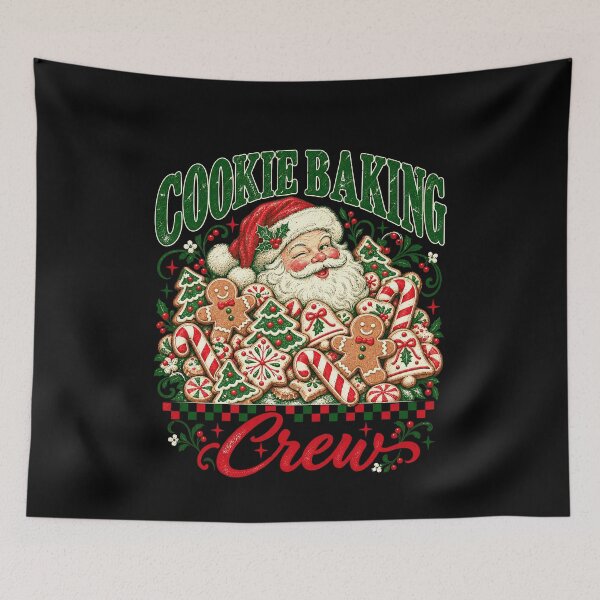 Item preview, Santa’s Christmas Cookie Crew designed and sold by elderberry.