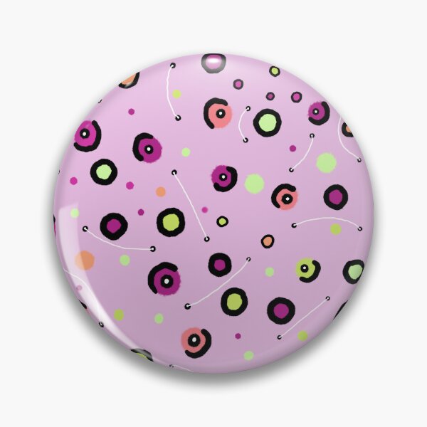 Item preview, Vibrant Abstract Circles Pattern Quirky Polka Dots designed and sold by SaraPixels.