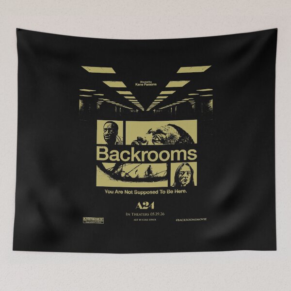 Item preview, The Backrooms 2026 Kane Parsons A24 Horror Movie designed and sold by DianaVape.