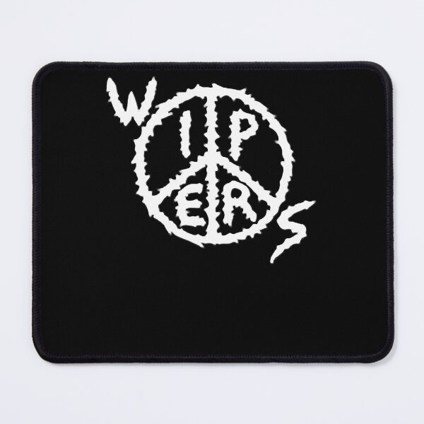 Item preview, Peace Symbol Typography On Black designed and sold by shaafie1.