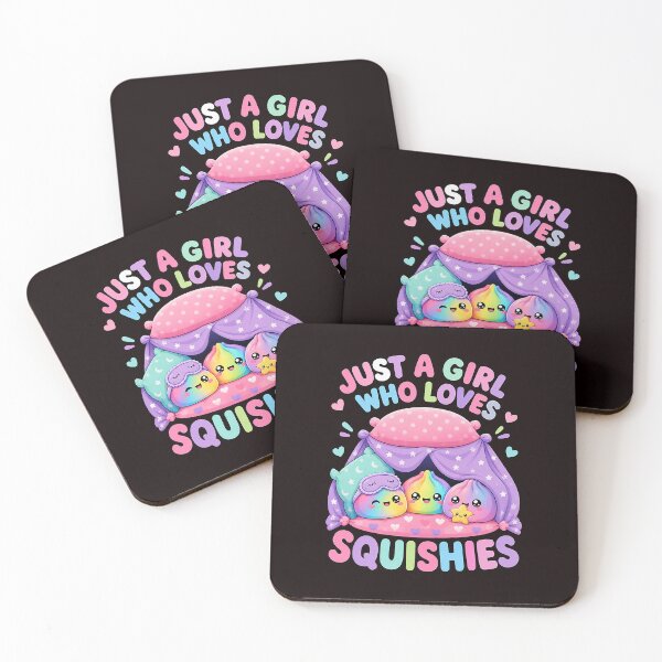 Item preview, Just A Girl Who Loves Squishies Kawaii Sleepover designed and sold by ImeldaSparks.