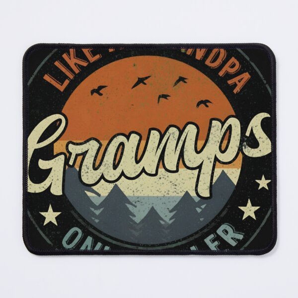 Item preview, Gramps Only Cooler Retro Emblem designed and sold by TerryStarley.