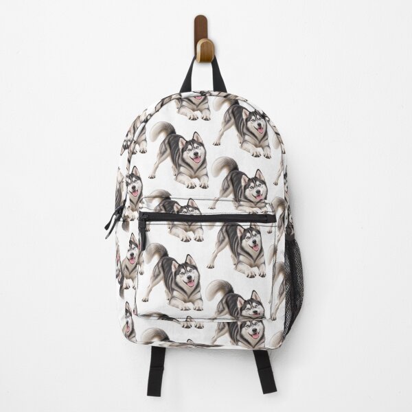 Item preview, Alaskan Malamute Husky Dog Playing designed and sold by BackgroundND.