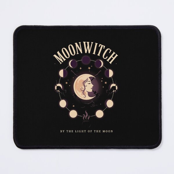 Item preview, Moonwitch Lunar Phases Halloween Design Graphic Tee v12 designed and sold by DarylWelsh2024.