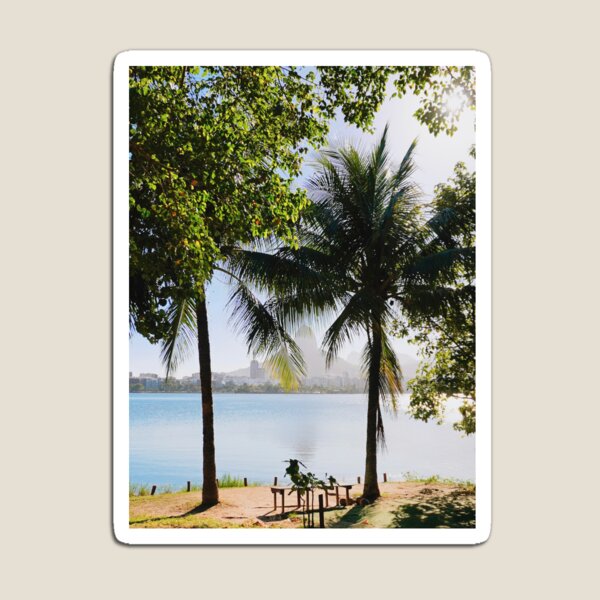 Item preview, Lagoa Rodrigo de Freitas - Grainy Digital Photo designed and sold by anafrancisconi.