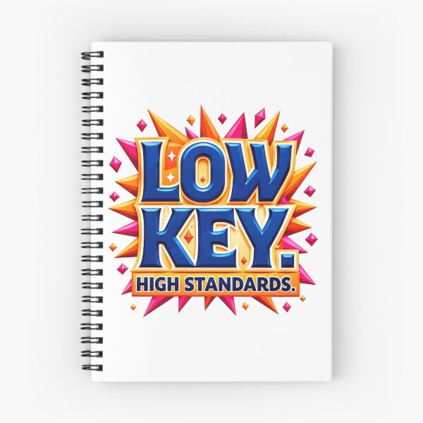 Item preview, Low Key High Standards Bold 3D Typography designed and sold by Aarvya Fashion Club ( A.F.C ).