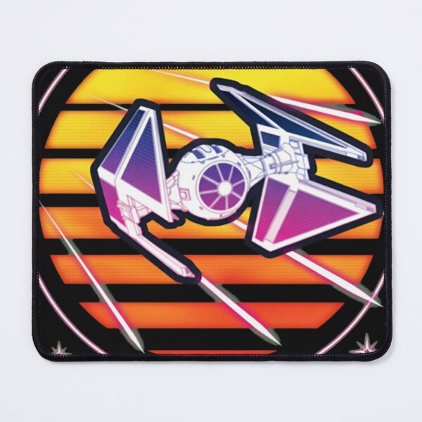 Item preview, Sunset Synthwave Starship Vector  designed and sold by TerryStarley.
