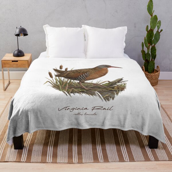 Item preview, Virginia Rail on Wetland Bird Illustration designed and sold by Takeda-art.