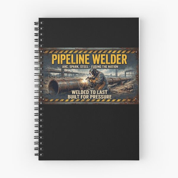 Item preview, Pipeline Welder Arc Spark Steel Fusing Shirt designed and sold by StudioBilly3000.