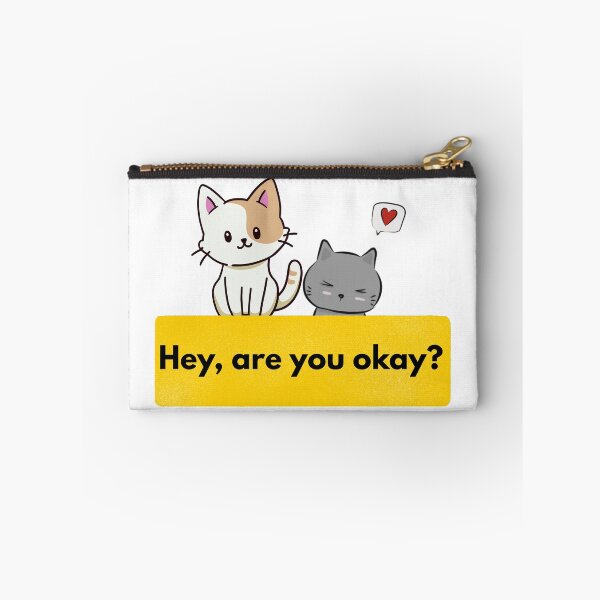 Item preview, Cute Cat Friendship -  Hey Are You Okay designed and sold by Kikruw.