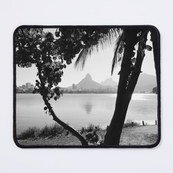 Item preview, Lagoa Rodrigo de Freitas - Grainy Digital Photo designed and sold by anafrancisconi.