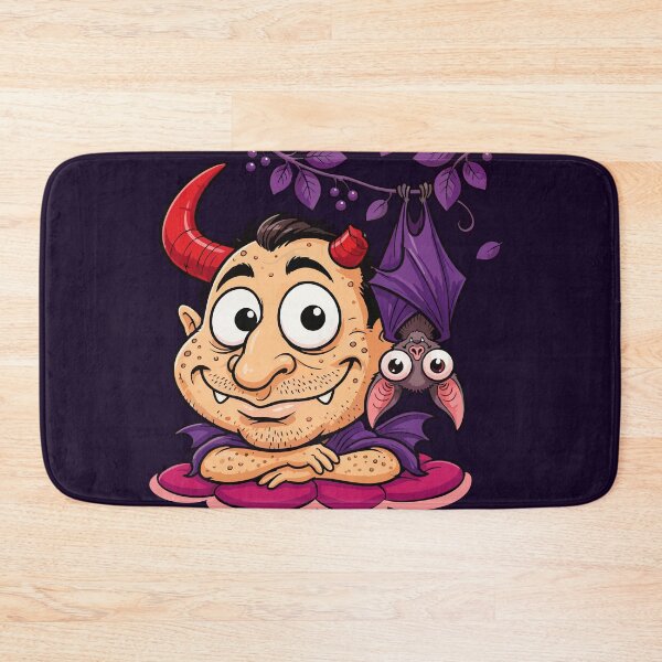 Item preview, Whimsical Devil and Bat Duo designed and sold by vivendulies.