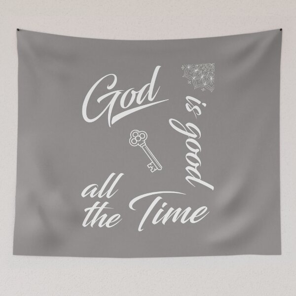 Item preview, God Is Good All The Time Script Tee-76 designed and sold by BurghaSchneider.