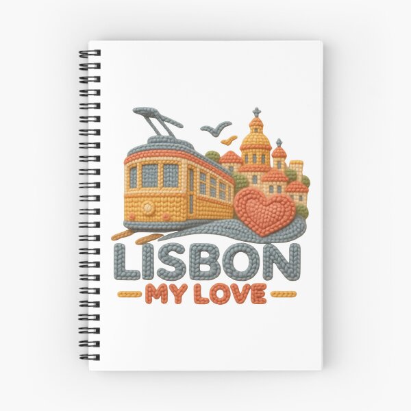 Aperçu de l'œuvre Lisbonne Mon amour Tramway mignon au crochet Portugal Design créée et vendue par RDproject.