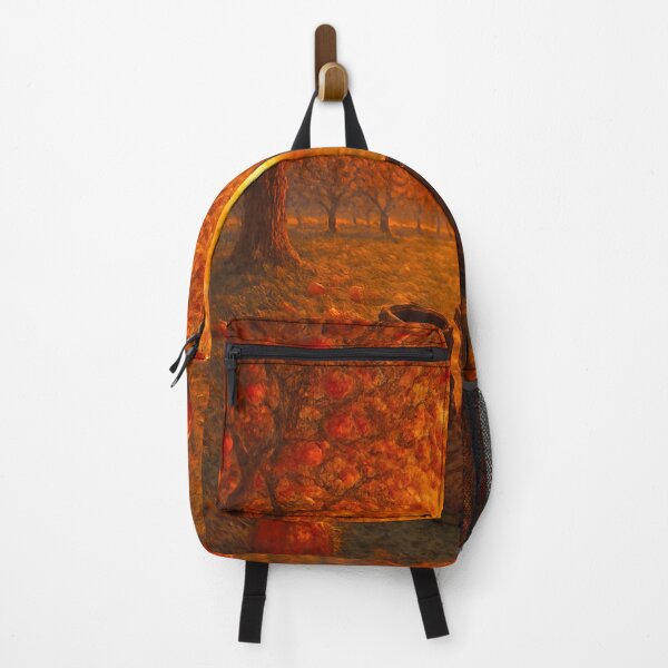 Item preview, Rustic Autumn Orchard Sunset Worn Boots Pumpkin Harvest Art designed and sold by FestivityFinds.