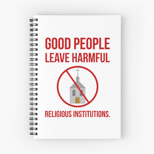 Item preview, Good people leave harmful religious institutions.  designed and sold by Rachel the Artist .