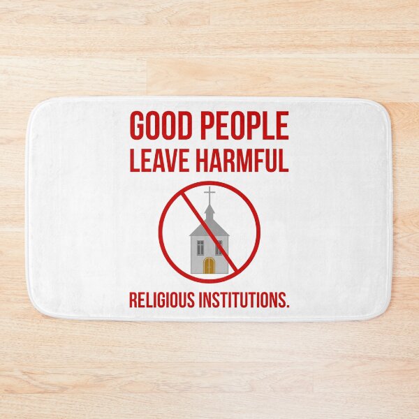 Item preview, Good people leave harmful religious institutions.  designed and sold by Rachel the Artist .