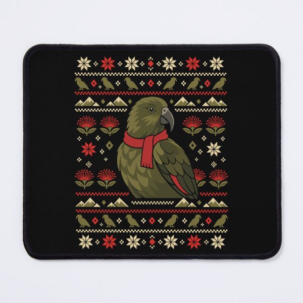 Item preview, Kea Ugly Sweater – NZ Christmas Bird Design designed and sold by MvuuStudio.