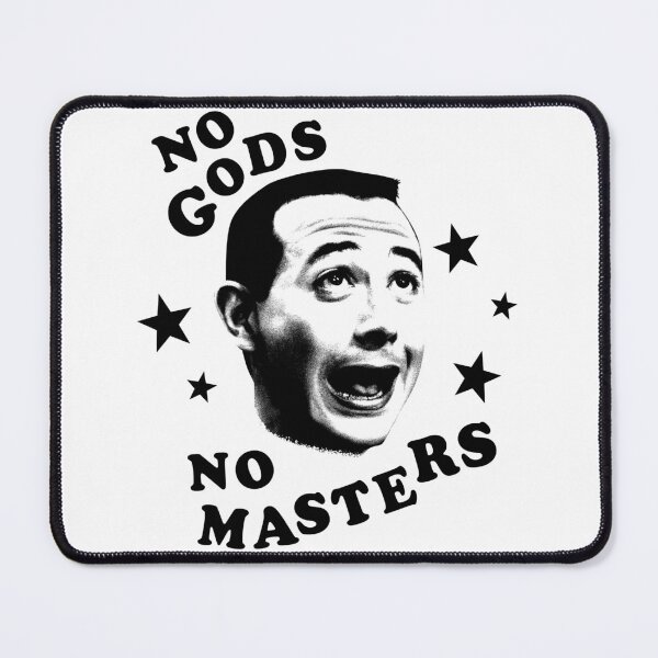 Item preview, Funny No Gods No Masters Peewee designed and sold by Harmontal.