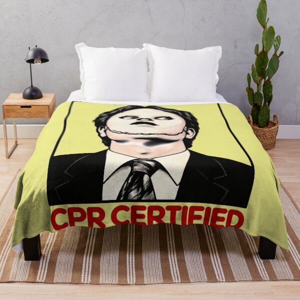 Item preview, Dwight Schrute CPR designed and sold by Boiledbrain-SP.