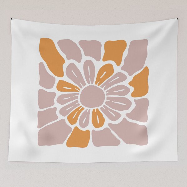 Item preview, Smiling Flower Retro designed and sold by Melisvankur.
