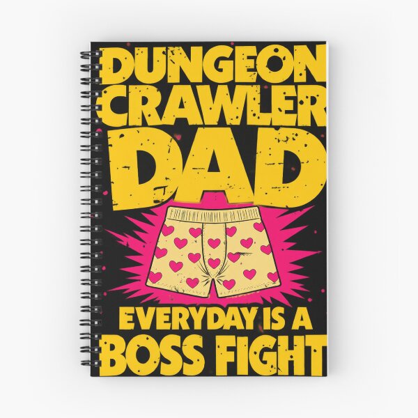 Item preview, Dungeon Crawler Carl Dad Boss Fight Everyday Fantasy Book Series designed and sold by Revoleos.
