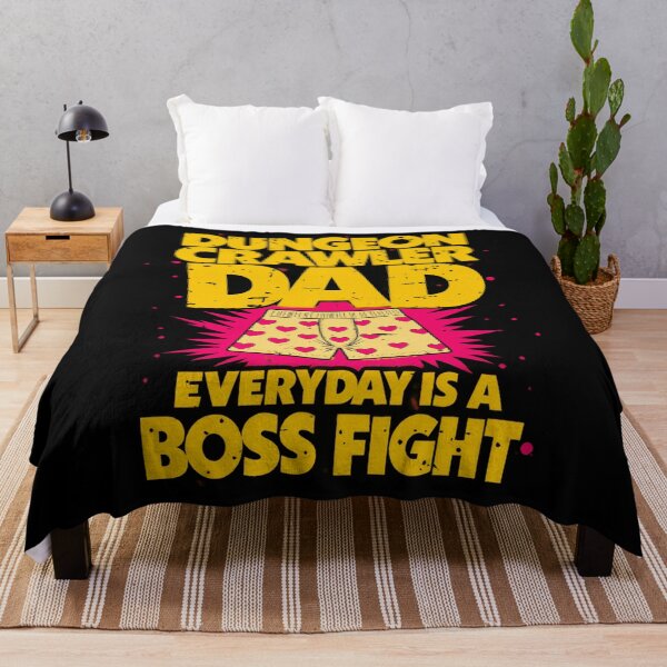 Item preview, Dungeon Crawler Carl Dad Boss Fight Everyday Fantasy Book Series designed and sold by Revoleos.