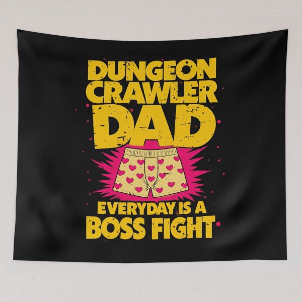 Item preview, Dungeon Crawler Carl Dad Boss Fight Everyday Fantasy Book Series designed and sold by Revoleos.