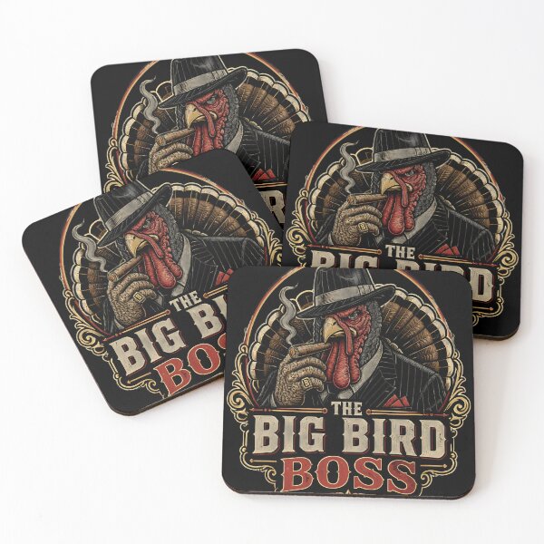 Item preview, Big Bird Boss Thanksgiving designed and sold by LiviuGligoros.
