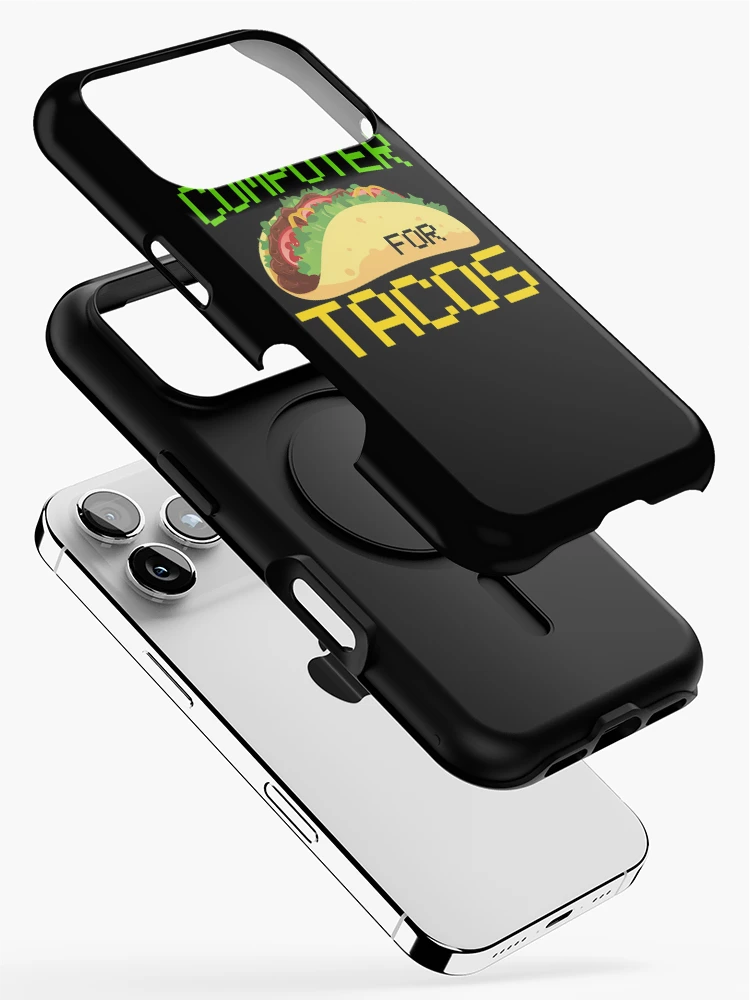 Thumbnail 2 of 4, iPhone Case, Will-Fix-Computer-For-Tacos-Computer-Repair-Computer-Tech-Computer-Programmer designed and sold by milarekit.