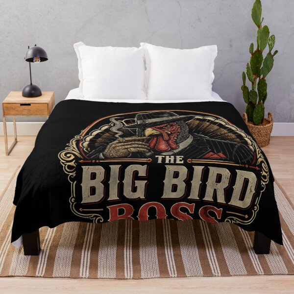 Item preview, Big Bird Boss Thanksgiving designed and sold by LiviuGligoros.