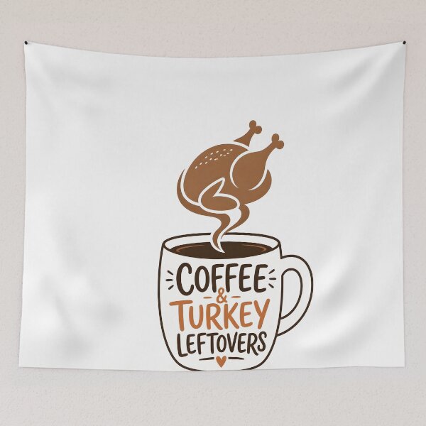 Item preview, Coffee & Turkey Thanksgiving designed and sold by LiviuGligoros.
