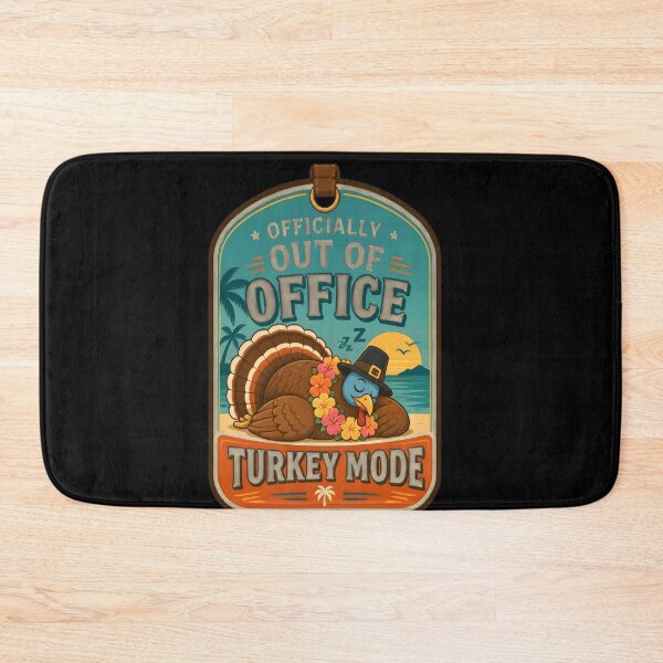 Item preview, Out Of Office Turkey Time Thanksgiving  designed and sold by LiviuGligoros.