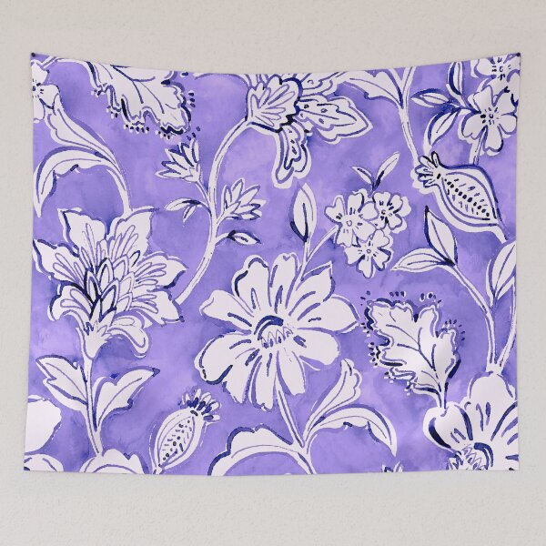 Item preview, Flower Watercolor in Violet designed and sold by ViaARTfactory.