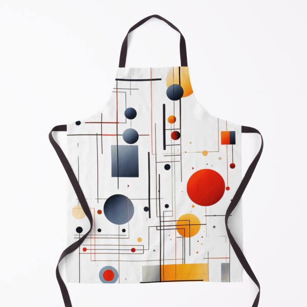 Item preview, 'Mid-Century Modern Red, Yellow, And Gray Abstract Geometric' designed and sold by DEC02.