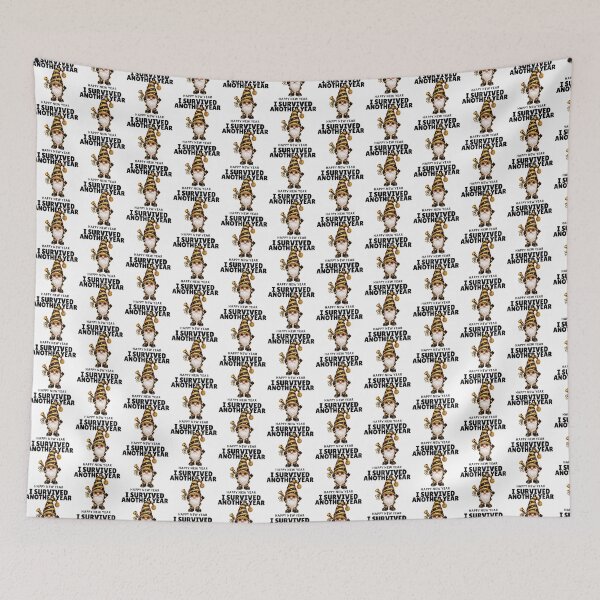 Item preview, I Survived Another Year designed and sold by Giddy Bear Gifts.