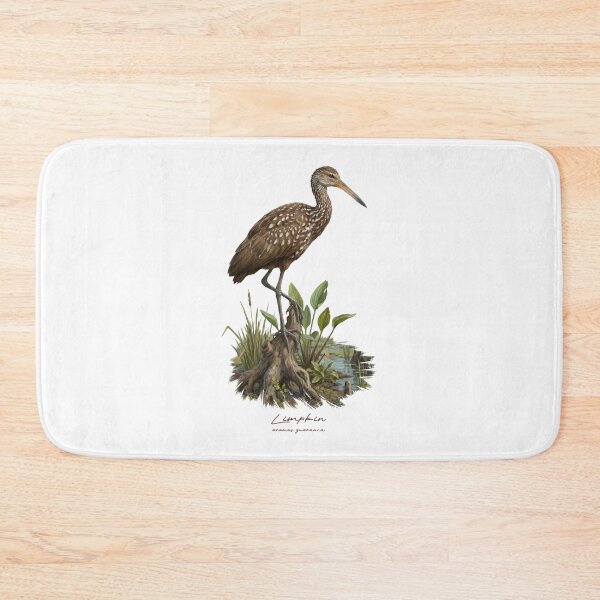 Item preview, Limpkin on Marsh Wetland Bird Illustration designed and sold by Takeda-art.