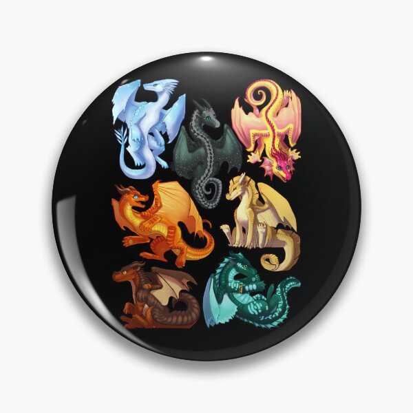 Item preview, Wings-Of-Fire---Jade-Winglet-Dragonets-Moonwatcher-Winter-Qibli-Peril-Turtle-Umber-Kinkajou designed and sold by ahalmckim.