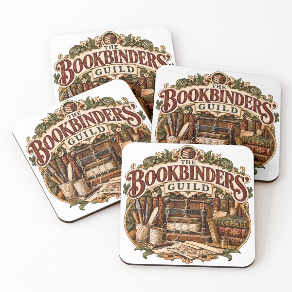 Item preview, Vintage Bookbinders Guild Antique Book Arts designed and sold by MysticCanvasAi.
