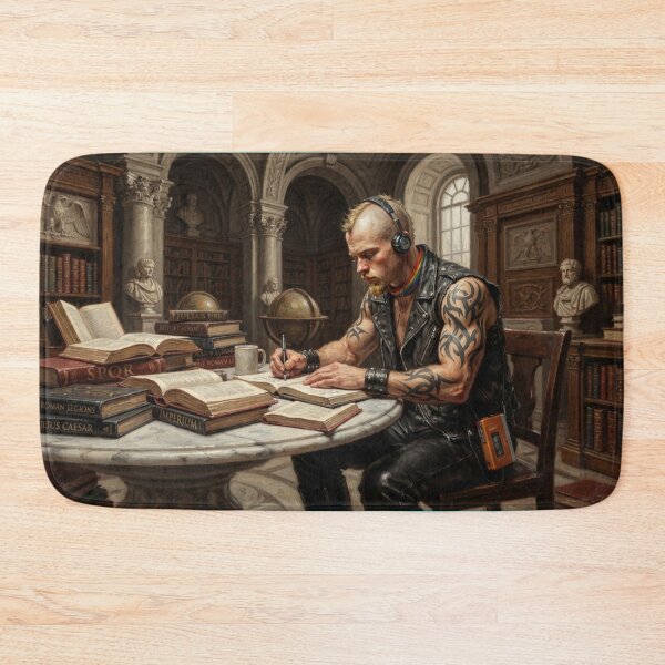Item preview, Gay Pride : Roman Empire Study: Muscular Leather Art designed and sold by Capo Terra.