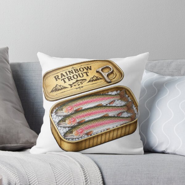 Item preview, Rainbow Trout Can designed and sold by clintang.