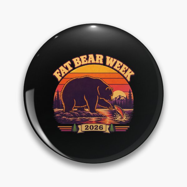 Item preview, vintage retro grizzly bear lovers fat bear week 2026 designed and sold by Cocuninecrew.