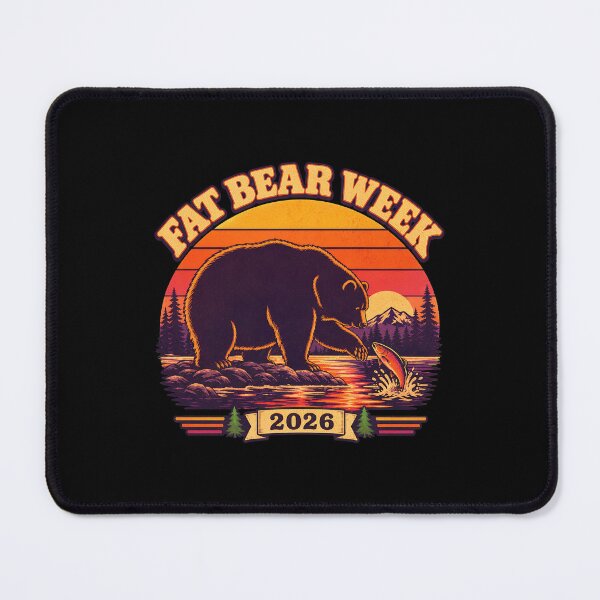 Item preview, vintage retro grizzly bear lovers fat bear week 2026 designed and sold by Cocuninecrew.
