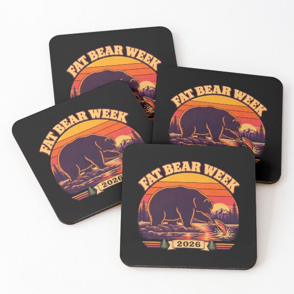 Item preview, vintage retro grizzly bear lovers fat bear week 2026 designed and sold by Cocuninecrew.